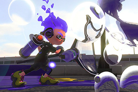 『スプラトゥーン2』新スペシャルウェポン「バブルランチャー」を公開、使うタイミングと味方との連携が鍵を握る？ 画像