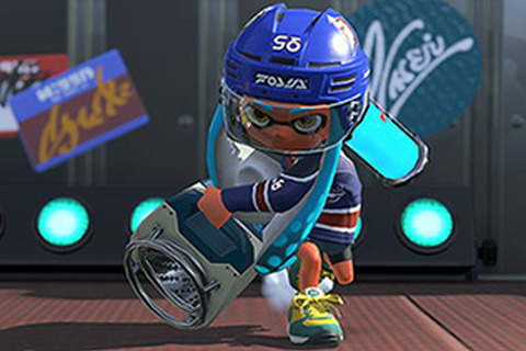 『スプラトゥーン2』26日午前11時より、新ブキ「スクリュースロッシャー」と新ステージ「マンタマリア号」が追加！ 画像