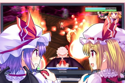 「Play,Doujin!」がニンテンドースイッチに参加！ スイッチ版『東方紅舞闘V』の発売を予定 画像