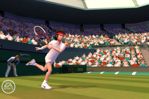 「Wii MotionPlus」でジョン・マッケンローの伝説的プレイを体験！『グランドスラム テニス』 画像