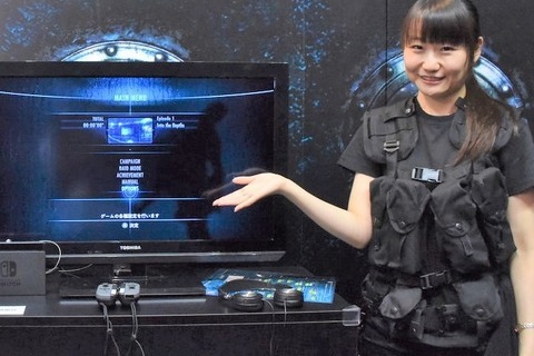 【TGS2017】Switch版『バイオハザード リベレーションズ』2作をプレイ！モーション操作が全くの別ゲーに進化させていた 画像