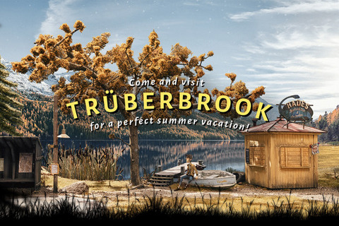 手作りビジュアルが凄い新作ADV『TRUBERBROOK』発表―Kickstarterを開始 画像
