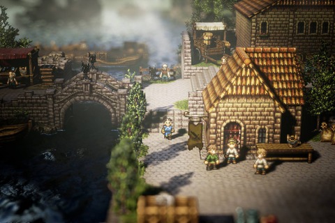 『Project OCTOPATH TRAVELER』×『ブレイブリー』特別企画が実施―応募者にはオリジナル年賀状が届く！ 画像