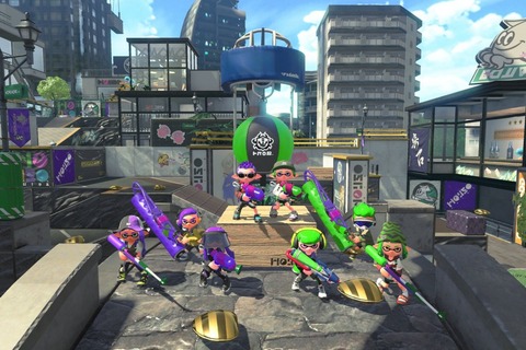 『スプラトゥーン2』新ルール「ガチアサリ」は12月13日13時から！ 画像