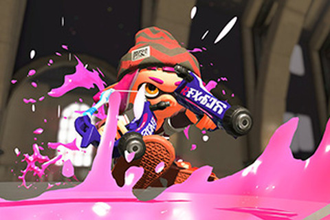 『スプラトゥーン2』新ブキ「スパッタリー・ヒュー」を発表、構成はポイズンミストとアメフラシ！ 画像