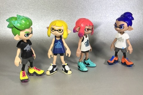 『スプラトゥーン2』の人気ギアが食玩に！ミニフィギュアで自由にコーデを楽しもう【特集】 画像