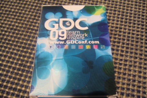【GDC 2009】ハートのJは桜井氏！GDCの講師に配られたトランプを紹介 画像