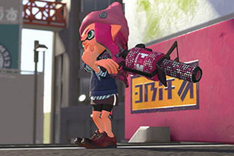 『スプラトゥーン2』2月3日午前11時より「.96ガロンデコ」を追加―シールドとチャクチで遠近隙無し？ 画像