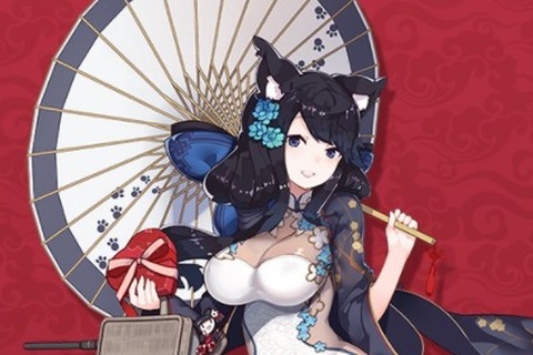 『アズールレーン』「扶桑」の新着せ替え衣装が公開―その手に持つチョコは誰用？ 画像