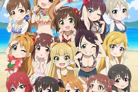 「アイドルマスター シンデレラガールズ劇場」第3期が制作決定ー水着姿で集結！ 画像