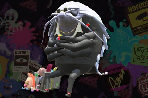 『スプラトゥーン2 オクト・エキスパンション』の新キャラ「グソクさん」公開─見た目は恐いがジェントルマン！ 画像