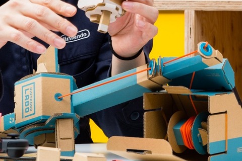 『Nintendo Labo』最初は“鼻をほじる”コントローラーだった!? 開発者インタビュー「試作・開発編」公開 画像