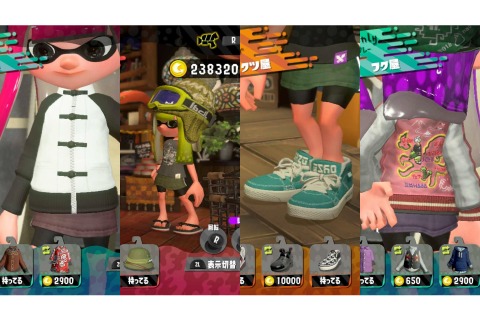 『スプラトゥーン2』このギアが超かわいい10選！キュートにバトルするならこの新ギアを着よう 画像