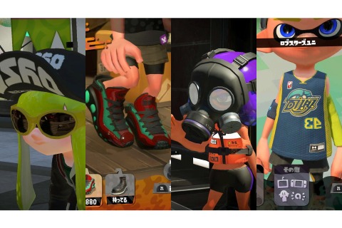 『スプラトゥーン2』この新ギアがカッコいい10選！クールにキメたいならこれを着よう 画像