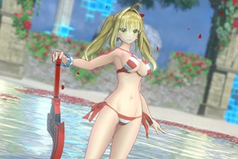 『Fate/EXTELLA LINK』水着衣装DLC配信開始－「Fateの夏は余の水着で幕開けだなっ！」 画像