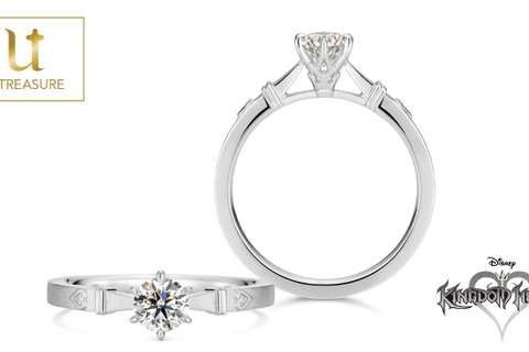 『キングダム ハーツ』をイメージした婚約指輪&モノグラムバングル2種類が登場！6月22日より販売開始 画像