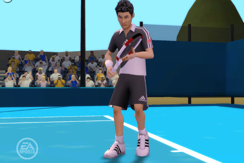 目印は錦織 圭選手！Wii『EA SPORTS グランドスラム テニス』今夏発売 画像
