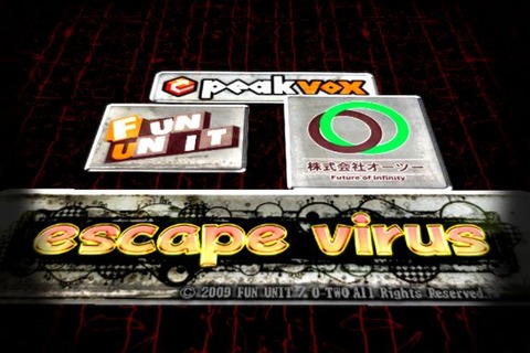 ミクロの世界でDNAとウイルスの生存競争！Wiiウェア『<peakvox>escape virus』5月26日配信！ 画像