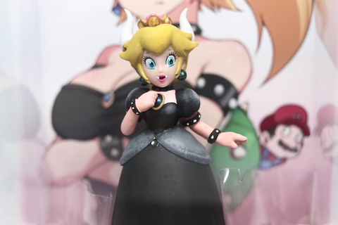 仕事が早い！海外DIY系YouTuberが「クッパ姫」改造Amiiboの制作ムービーを披露 画像