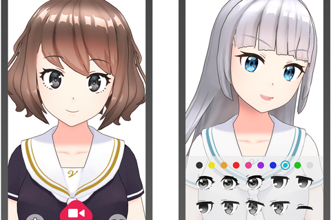 iOS向けVTuberアプリ『REALITY Avatar』正式運用開始─アバターを作成すれば即デビュー！ 画像