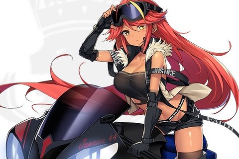 『アズールレーン』軽巡「ジャマイカ」の新衣装「Dark Bolt」が公開―バイクと共に”イカス”姿で登場！ 画像