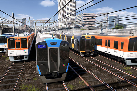 タイトー、アーケードゲーム『電車でGO!!』の大型アップデートを2月下旬に実施─初の私鉄路線として阪神電鉄が登場 画像
