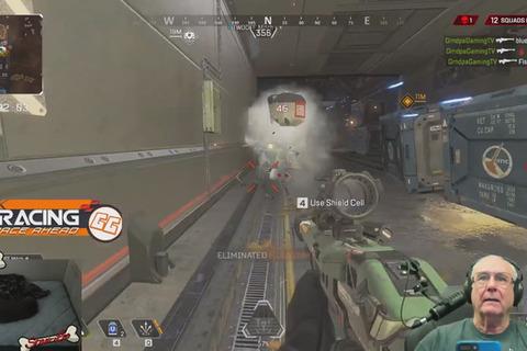 66歳のゲーマーお爺ちゃんが『Apex Legends』でノースコープ3連続キルの華麗プレイ! 画像