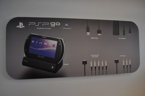 【E3 2009】PSP goを間近でチェックしてみる 画像