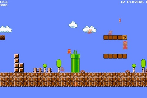 『マリオ』100人バトロワのファンメイドブラウザゲーム『Mario Royale』が公開―前代未聞のわちゃわちゃ感 画像