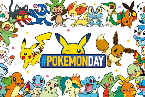 『ポケモン』シリーズの記念日「Pokemon Day」遂に到来！御三家＆ピカブイ集合イラスト公開やポケモンとの思い出を募集中【Pokemon Day】 画像