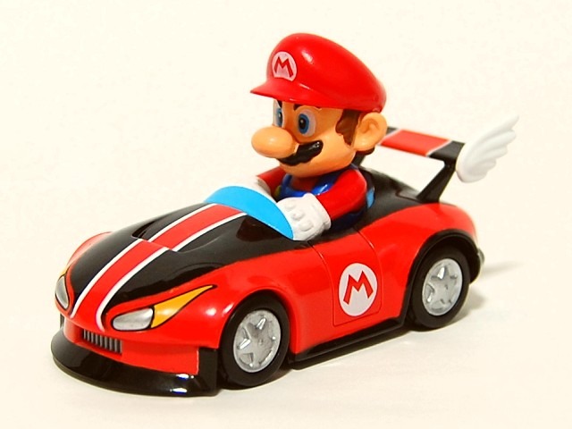 ワイルドスターに乗ってダッシュ！「マリオカートWiiプルバック
