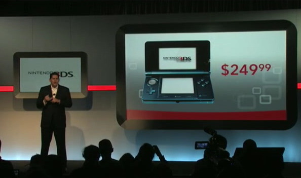ニンテンドー3DS、北米での発売は3月27日・価格は249.99ドル