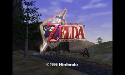 ゼルダの伝説 時のオカリナ』N64版と3DS版を比較したスクリーン