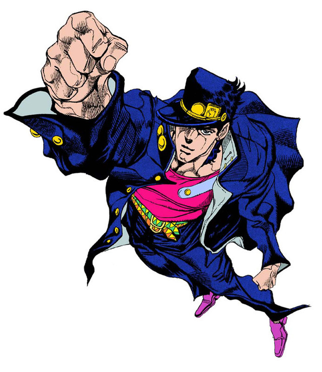 ジョジョの奇妙な冒険 OVA 空条承太郎 ジャンプ懸賞当選品 セル画 動画 背景 613pZYemV1L._UF350,350_QL50_.jpg