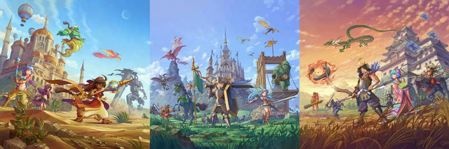 三つ巴の混沌の戦場を戦い抜け！DeNAの新作RPG『夢幻戦紀ドラゴノア』今秋配信