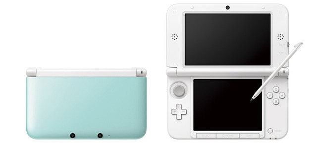 ニンテンドー3DS LL ミント×ホワイト Nintendo 3DSLL ミント ホワイト