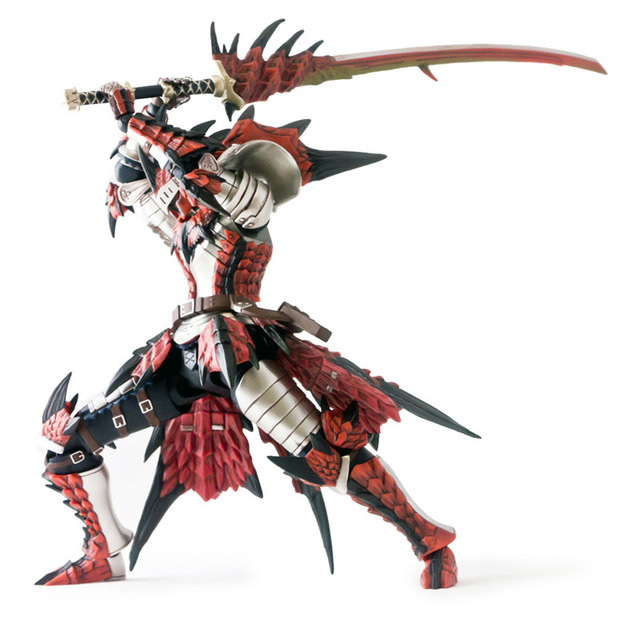 MH4 レウス装備ハンターフィギュア ＆ ゴア・マガラ剥ぎ取り風ケース MH4 レウス装備ハンターフィギュア ＆ ゴア・マガラ剥ぎ取り風ケース
