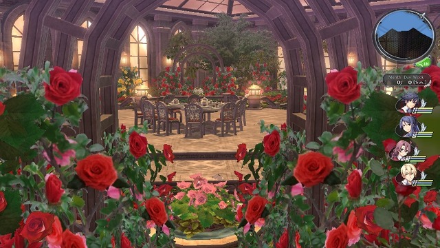 聖アストライア女学院 薔薇園