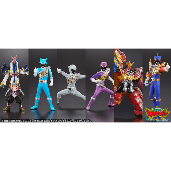 キョウリュウジャー 組立フィギュア 獣電戦隊キョウリュウジャー」のハイクオリティフィギュア20体