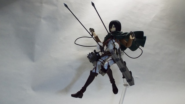 日々気まぐレポ】第32回 figma「ミカサ・アッカーマン」立体機動