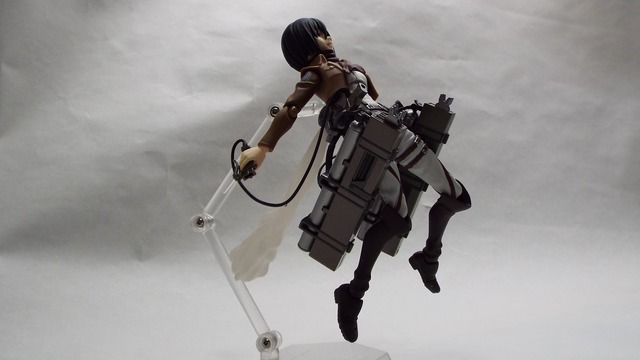 日々気まぐレポ】第32回 figma「ミカサ・アッカーマン」立体機動