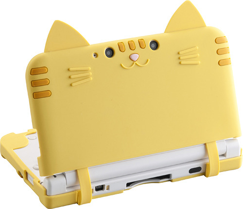 3DS LLがネコに変身！「シリコンカバー ねこにゃん DX」発売 ― とら