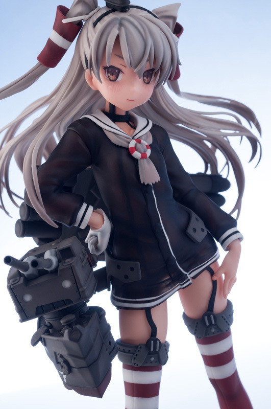 艦これ』より「天津風」フィギュアが登場、セーラー服の透け感に