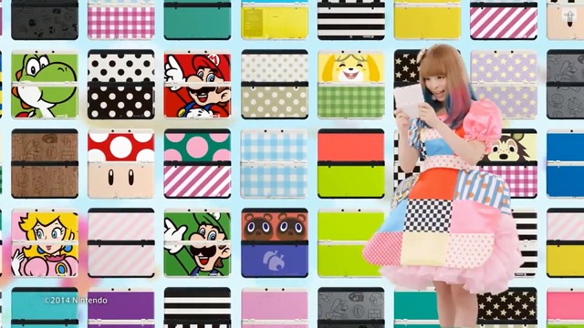 Newニンテンドー3DS用Kawaiiきせかえプレート：きゃりーぱみゅぱみゅ Newニンテンドー3DS用Kawaiiきせかえプレート：きゃりーぱみゅ