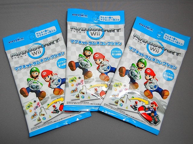 マリオカートWii どこピタマグネット リーフレット1枚付き 磁石 フィギュア バンダイ 商品・サービスサイト | マリオカートwii どこピタ