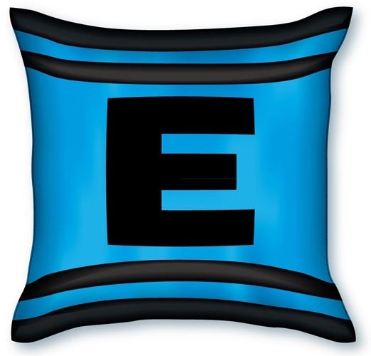 ロックマンくじ 【A賞】ロックマン E缶柄クッション