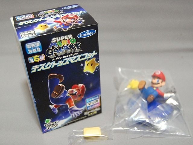 Yujin スーパーマリオギャラクシー デスクトップマスコット 全５種セット Yujin スーパーマリオギャラクシー デスクトップマスコット 全5