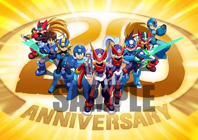 イラスト特典 ロックマンゼクス アドベント』予約特典が決定、20周年記念