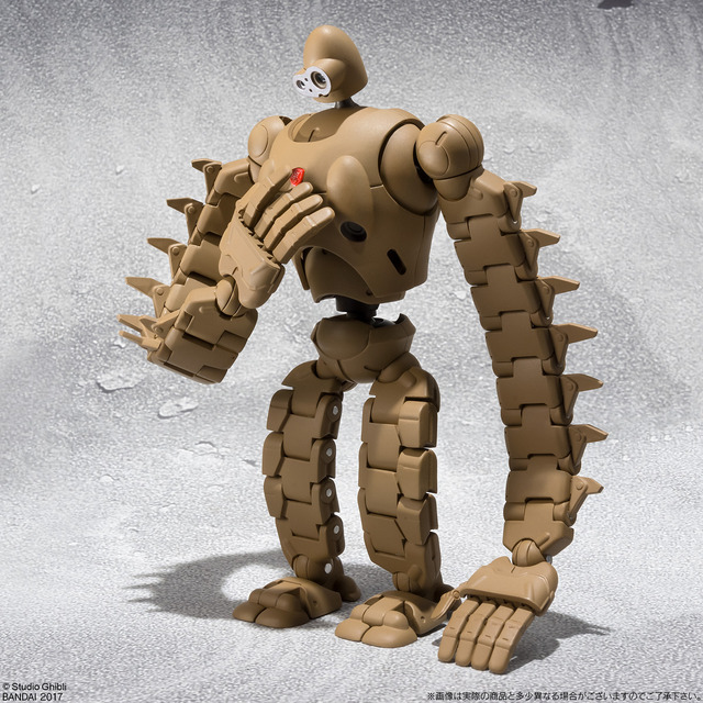天空の城ラピュタ」ロボット兵のフル可動モデルが登場、稼働箇所は57