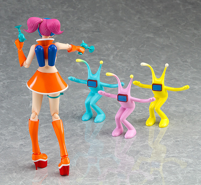 レア！チャンネル5 うらら リポーター ソフビフィギュア スペースチャンネル5』リポーター「うらら」がfigma化！ゲーム風